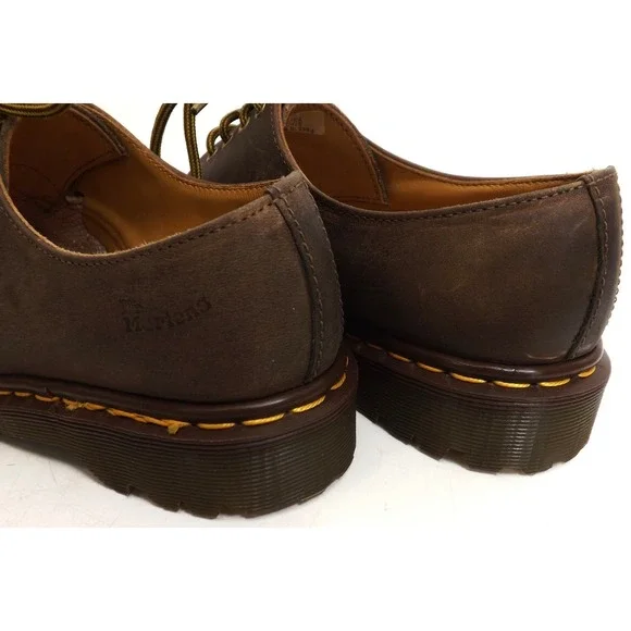 Dr Martens Aztek Crazy Horse 1561 Oxford Shoe Made In England - US Ladies size 7 - Picture 11 of 16